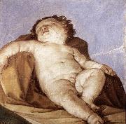RENI, Guido Sleeping Putto dru Sweden oil painting reproduction